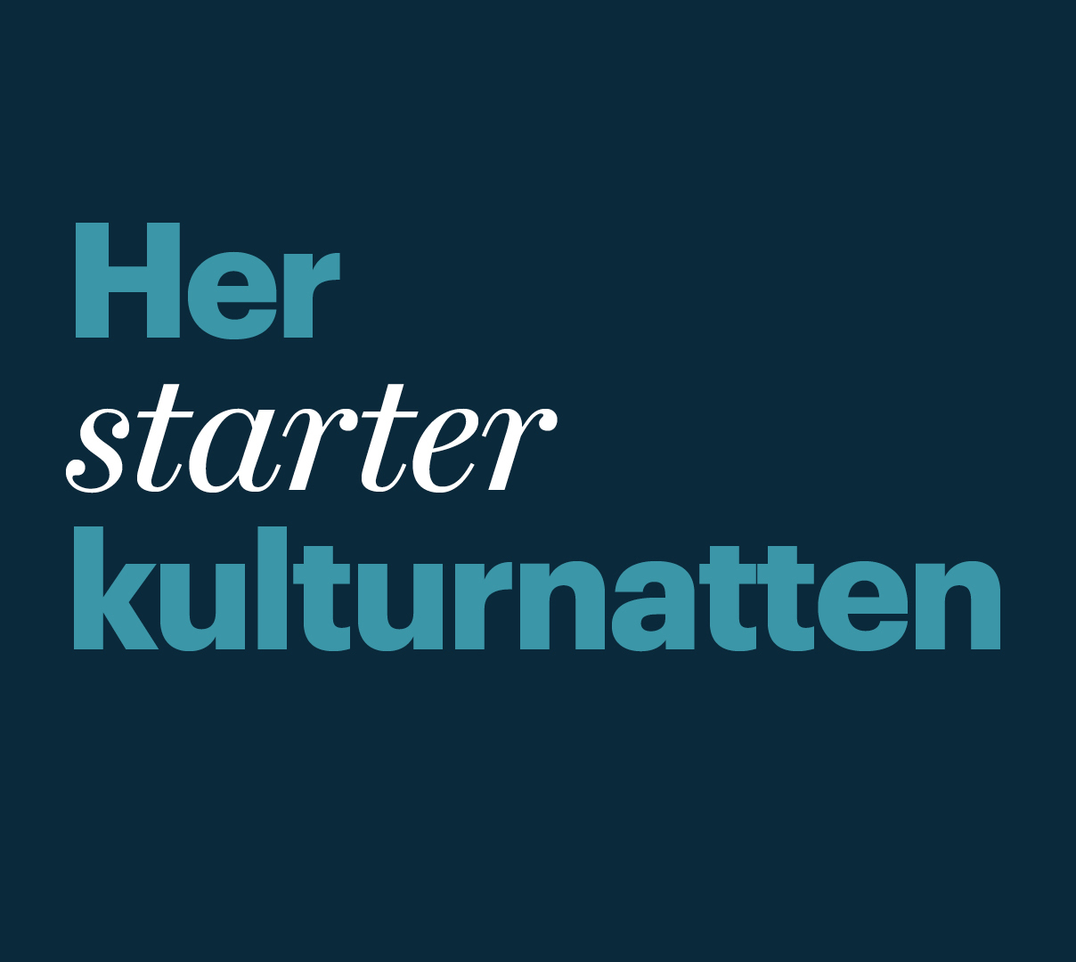 Kulturnat i Helsingør Bycenter